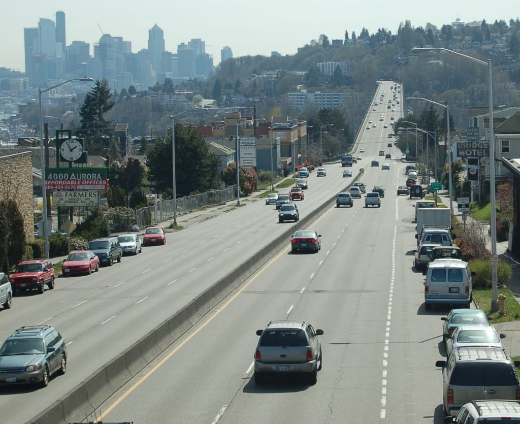 Traffic Safety Project Decreases Collisions on Aurora - SDOT Blog