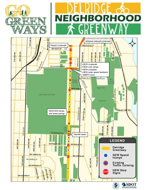 Check It! Delridge Has a Neighborhood Greenway - SDOT Blog