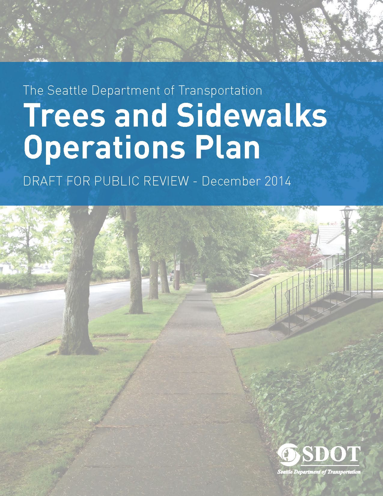 Trees & Sidewalks Operations Plan Ready for Comments SDOT Blog
