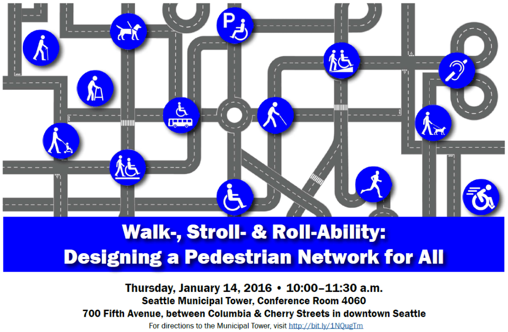 SDOT Accessibility Presentation to the Northwest Universal Design ...