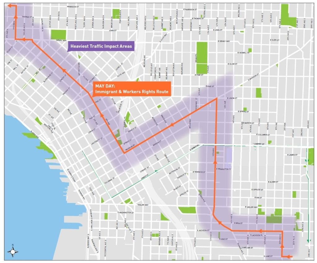 It's May Day - Please Plan Ahead - SDOT Blog