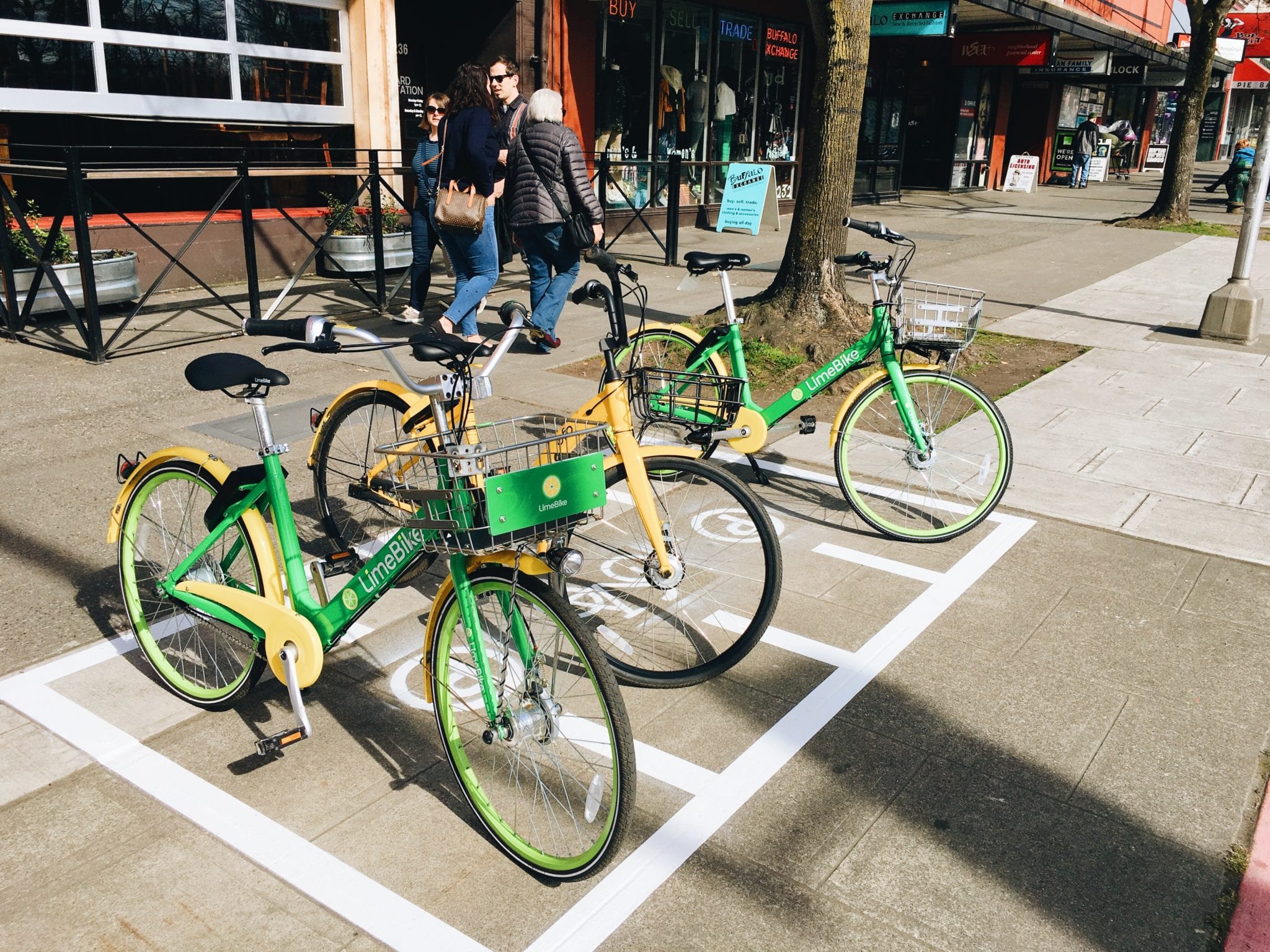 New In Ballard Designated Bike Share Parking Areas Sdot Blog 