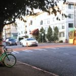 Bike share parking