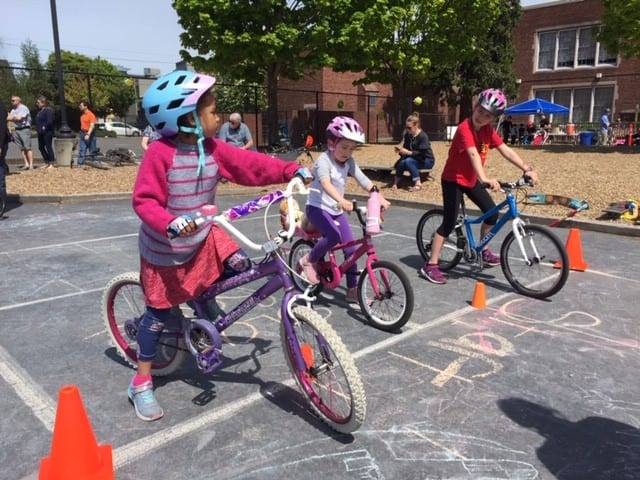 Safe Routes to School Bike Event