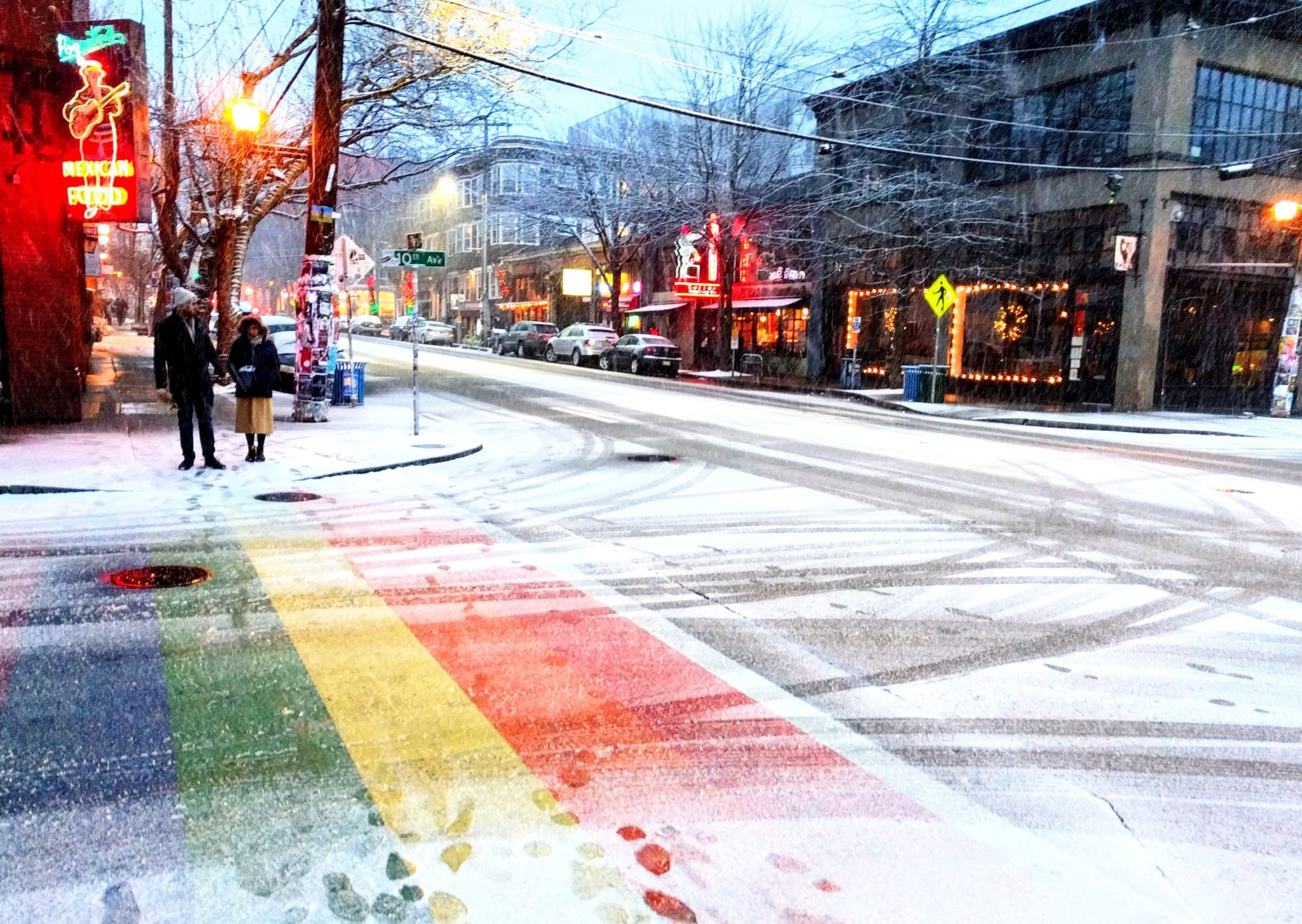 Snow on Capitol Hill photo by Chris Maines