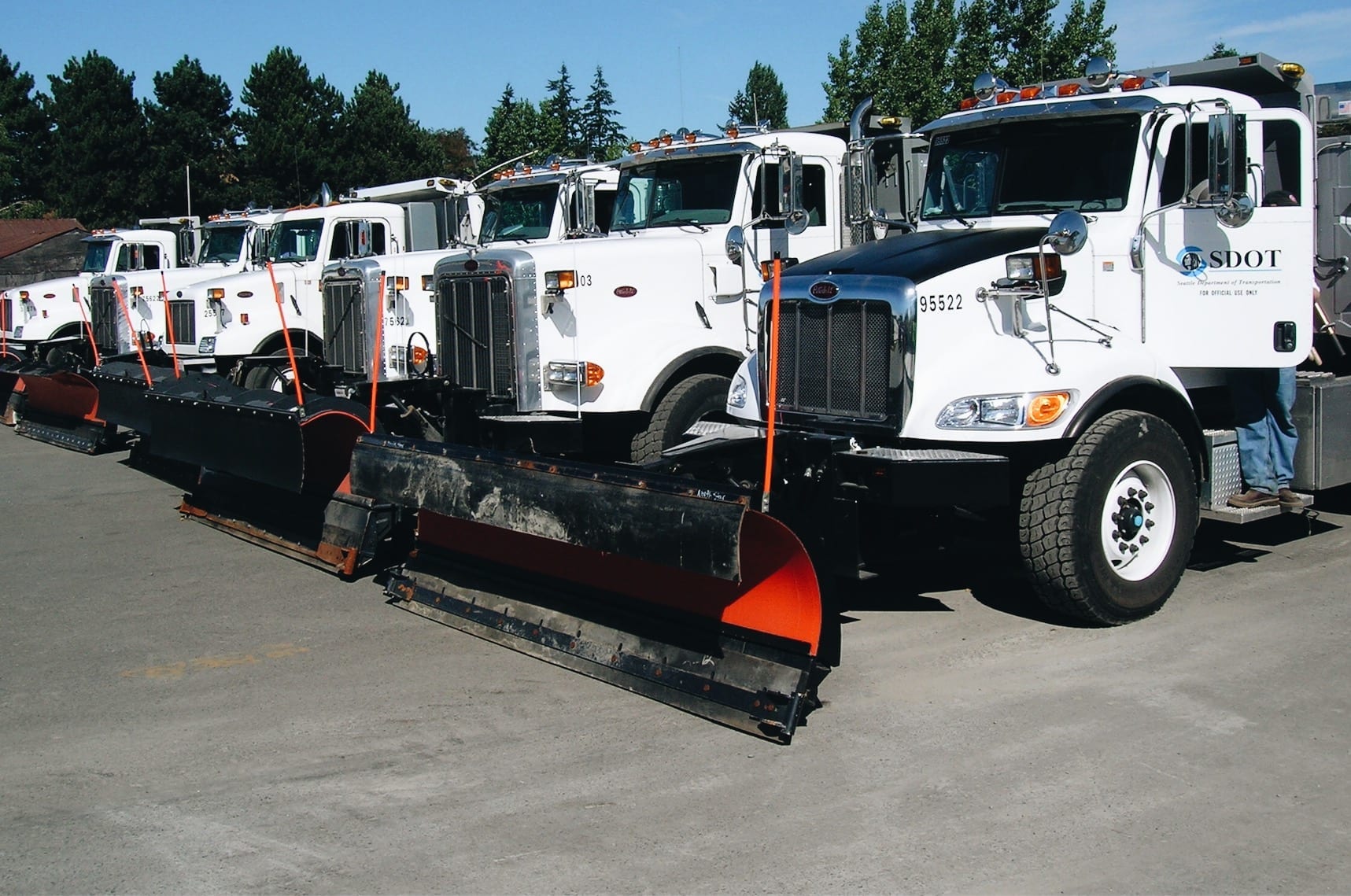 SDOT Plows ready for action