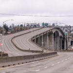 A photo of the West Seattle Bridge.