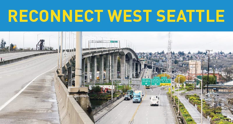 A Reconnect West Seattle graphic.