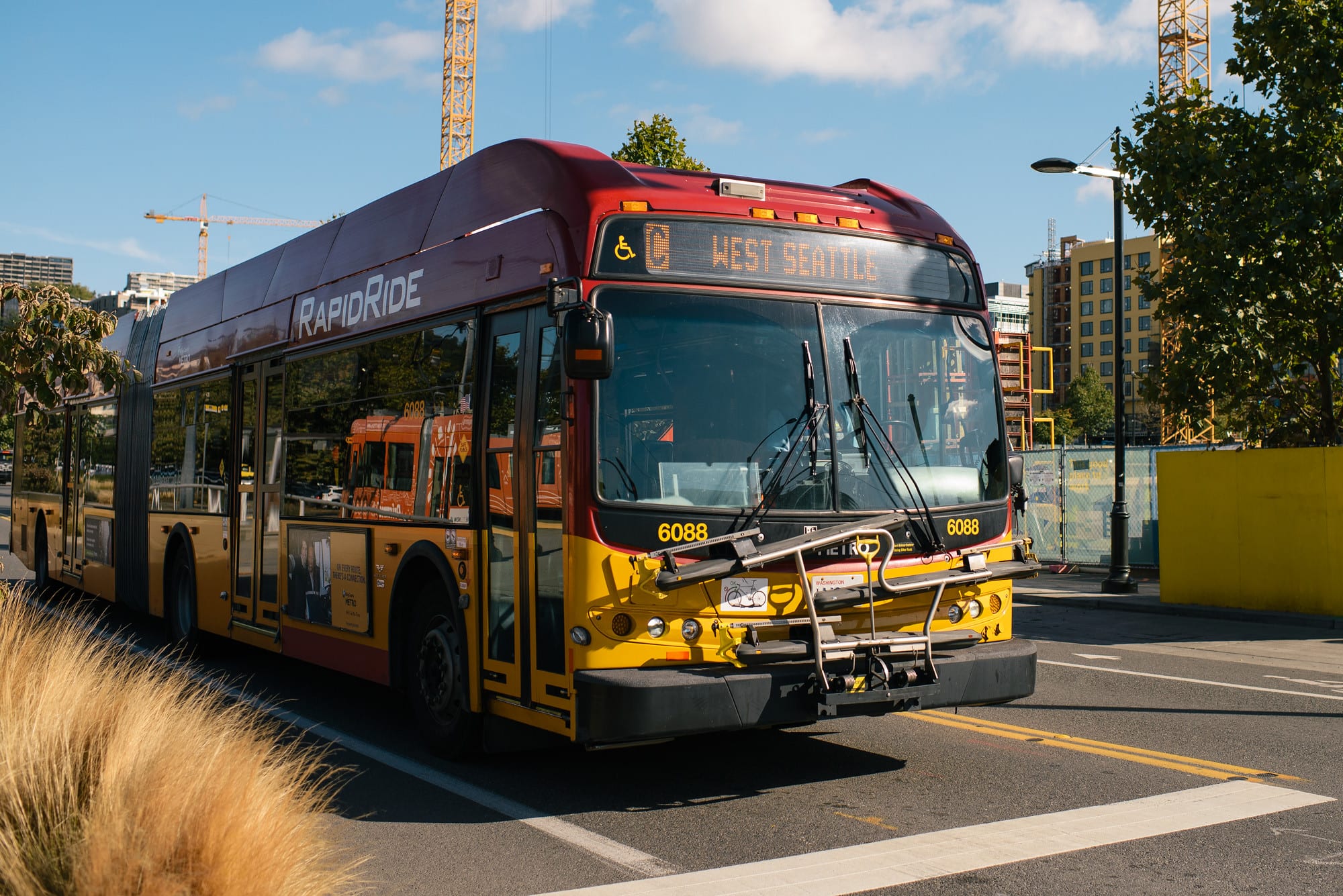 The RapidRide C Route in West Seattle.