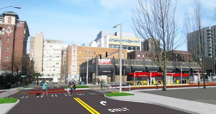 Madison St and Terry Ave rendering