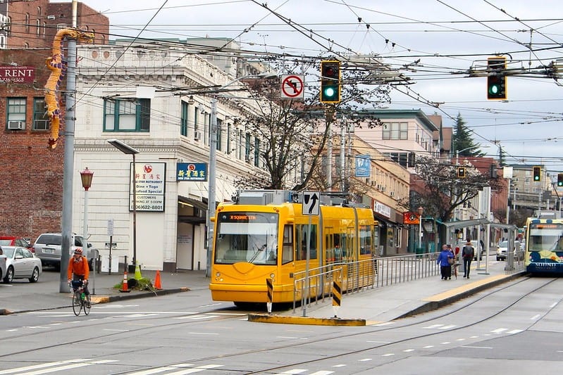 The First Hill Streetcar. Photo Credit: SDOT Flickr. 