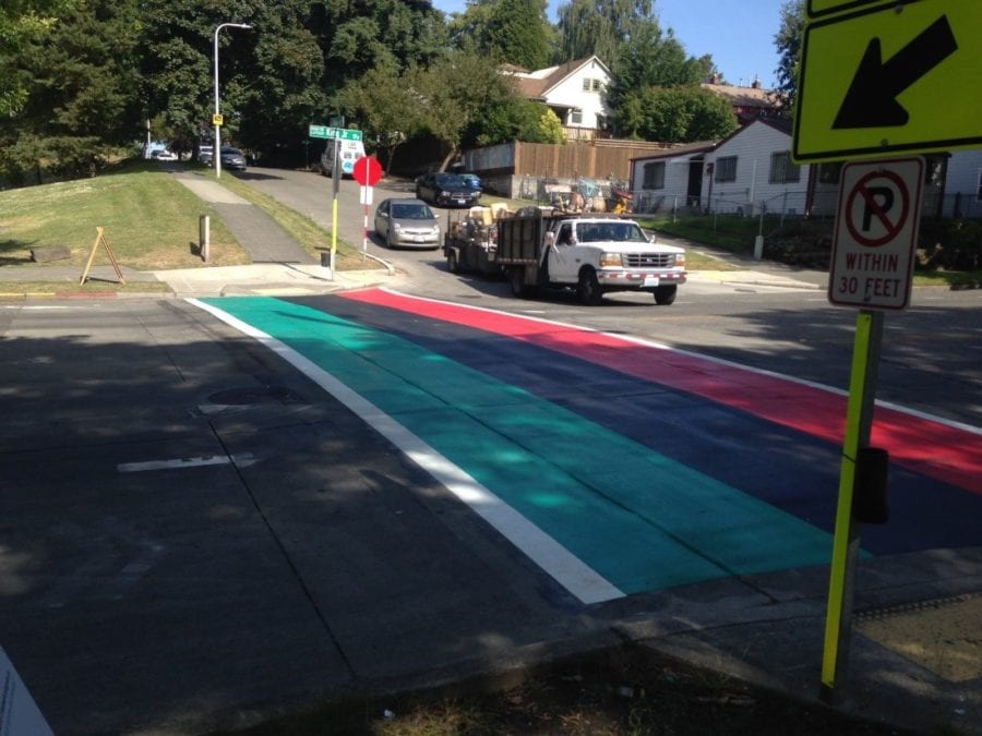 Best of the Month New paint brings safety, color, and joy to city streets SDOT Blog