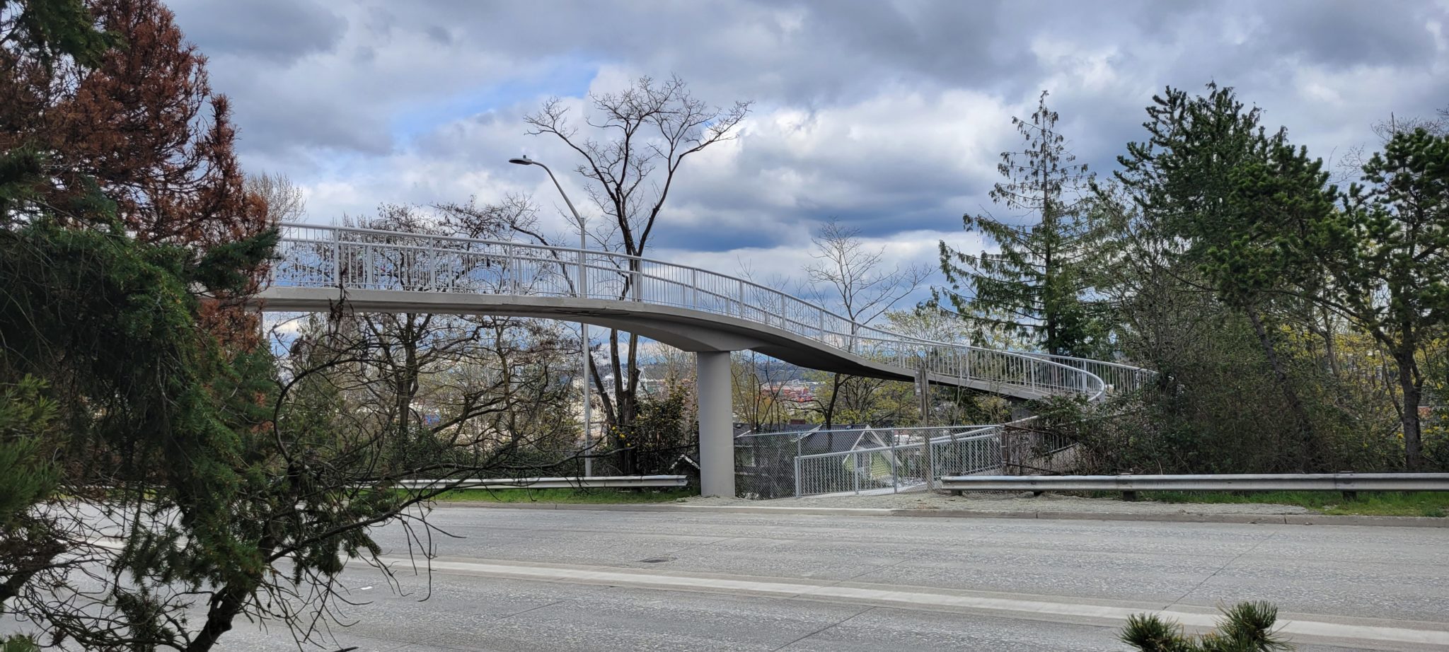 SW Andover St Pedestrian and Bicycle Bridge. Photo Credit: SDOT.