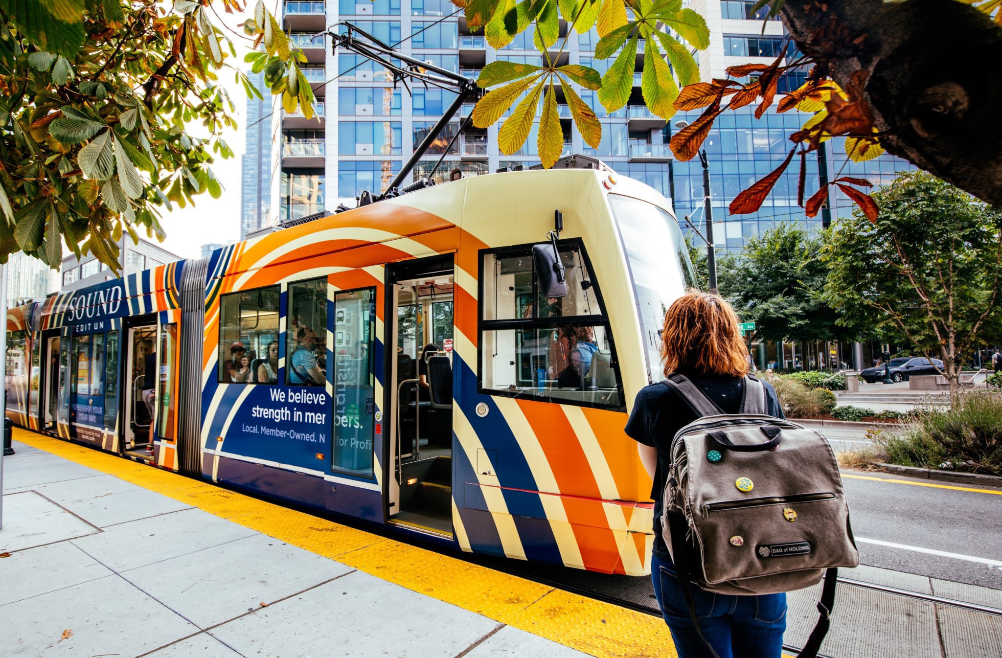 The Seattle Streetcar’s South Lake Union Line.