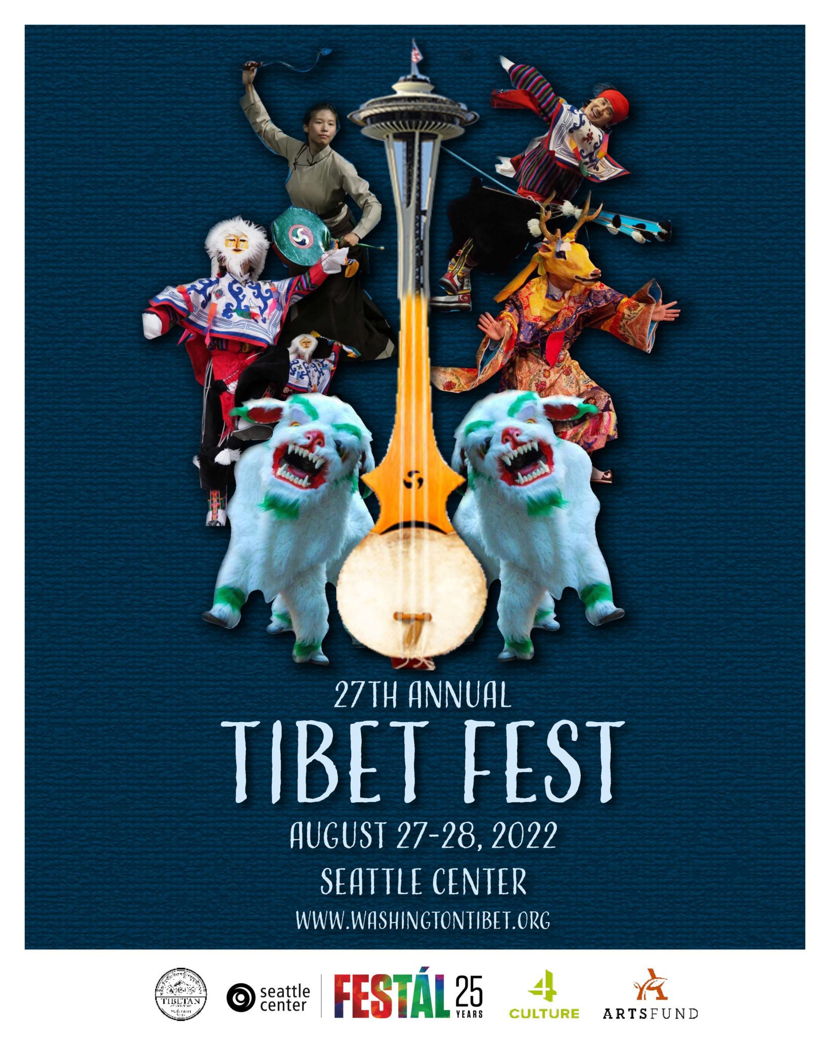 A poster advertising Tibet Fest.