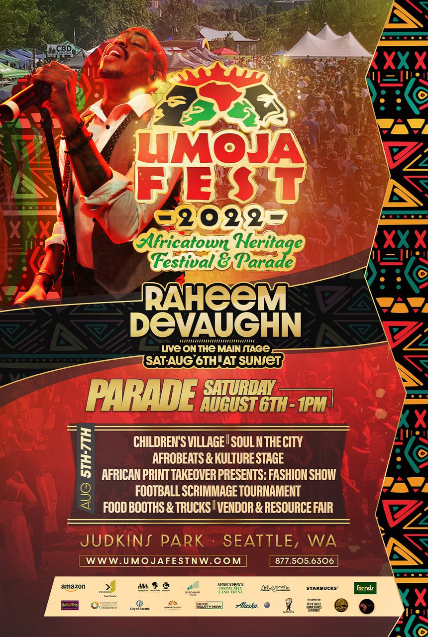 A poster advertising Umoja Fest.