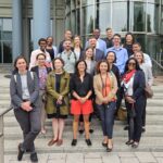 Margo and the Transformative Justice Infrastructure Fellows in front of the US Department of Transportation in Washington, DC.