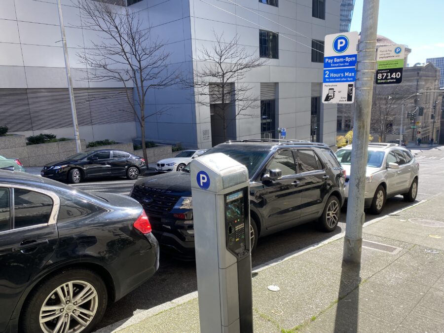 Updated Seattle street parking rates take effect Monday, March 18